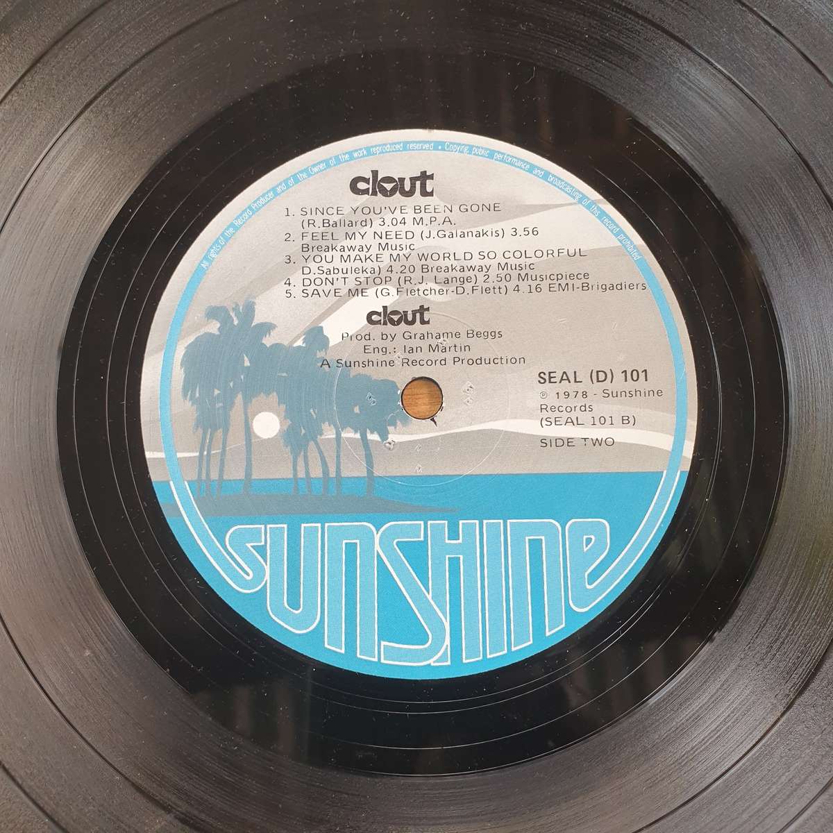 Clout - Clout - Vinyl LP Record (VG) (SCD)