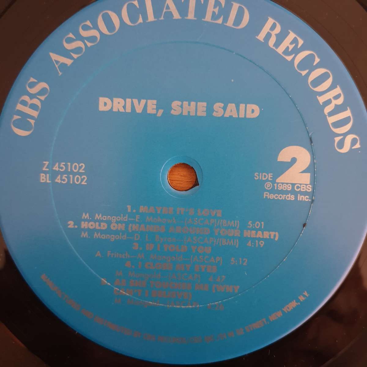 Drive, She Said  Drive, She Said (USA) - Vinyl LP Record (VG+)