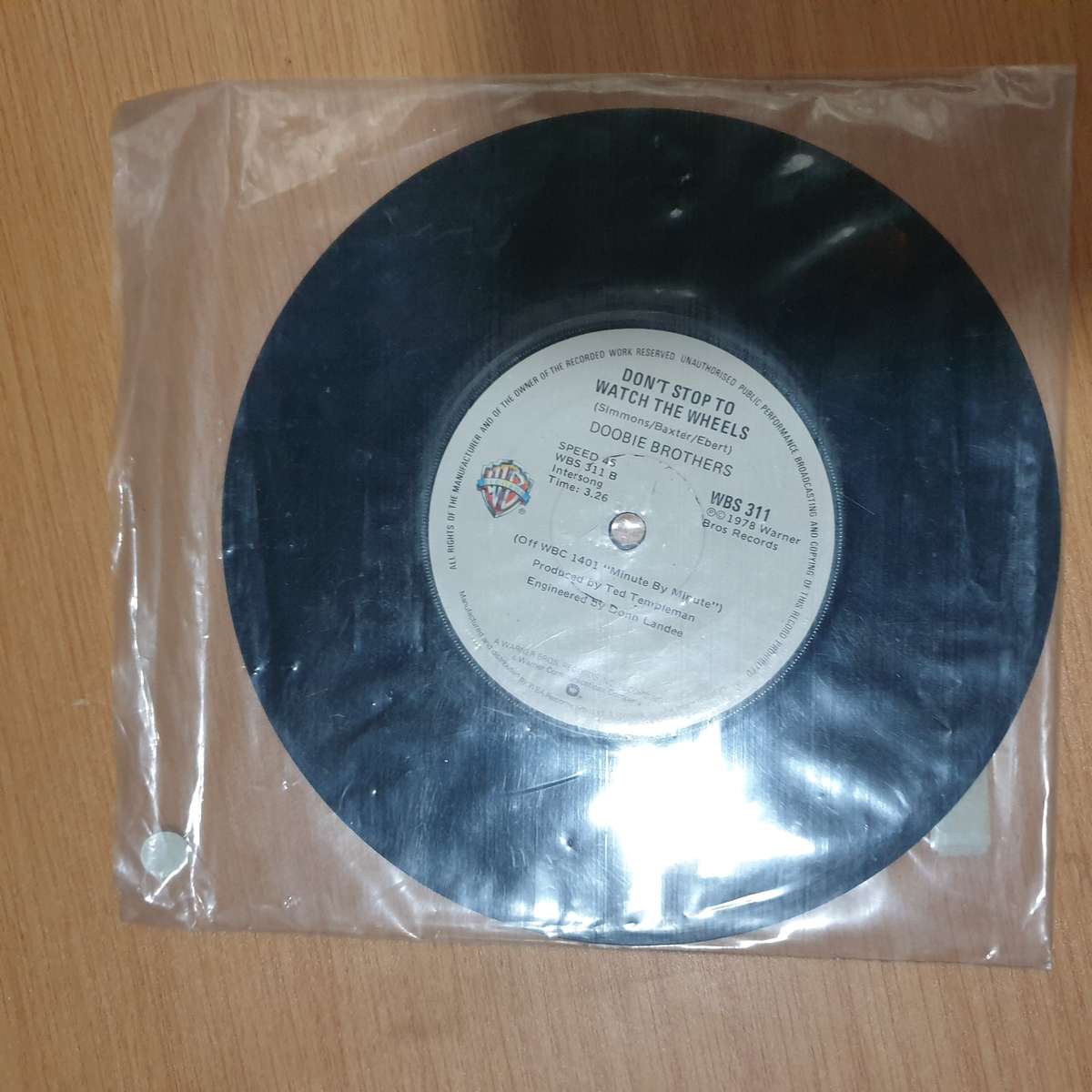 The Doobie Brothers  What A Fool Believes| Vinyl 7" Single | (VG-)