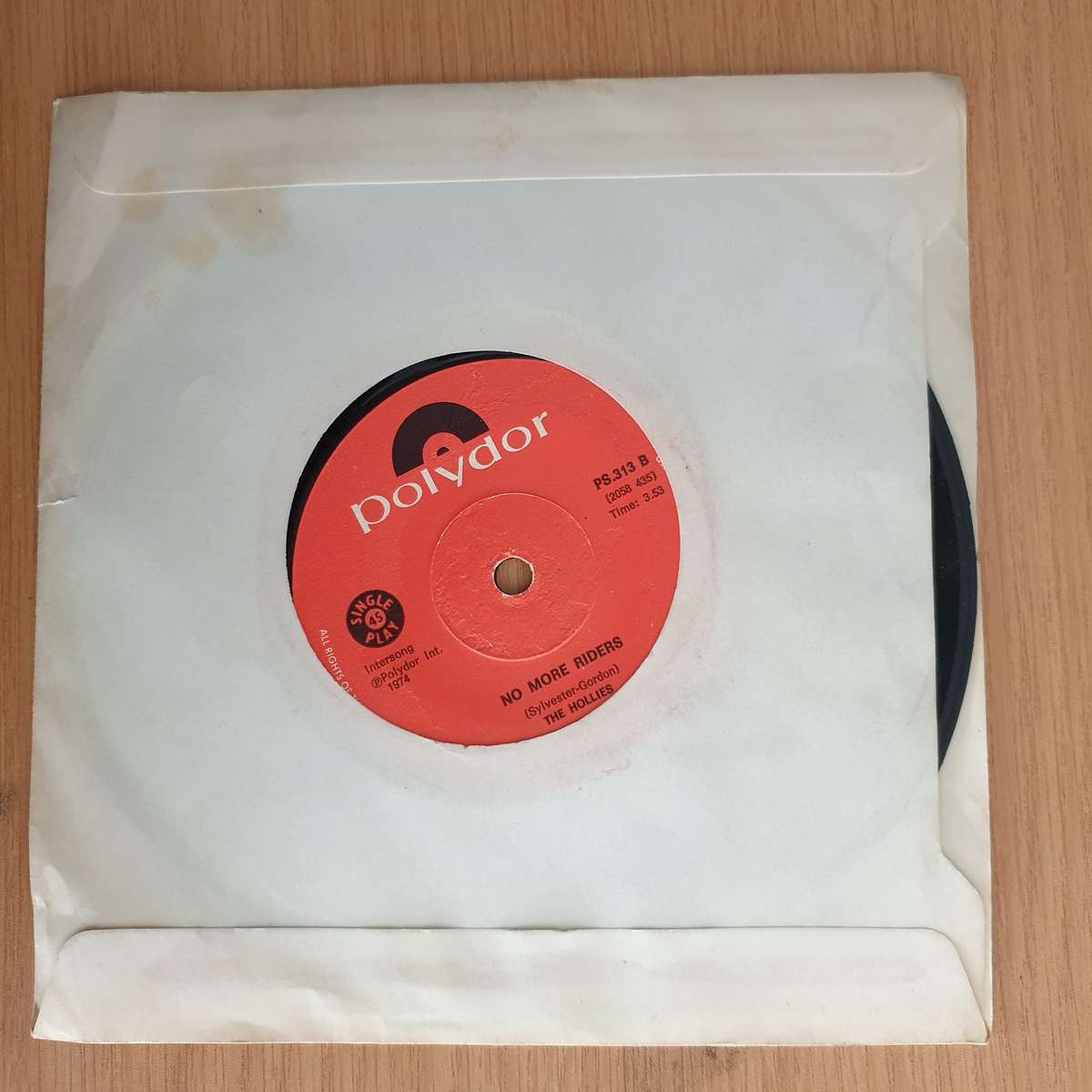 The Hollies  The Air That I Breathe | Vinyl 7" Single | (VG+)