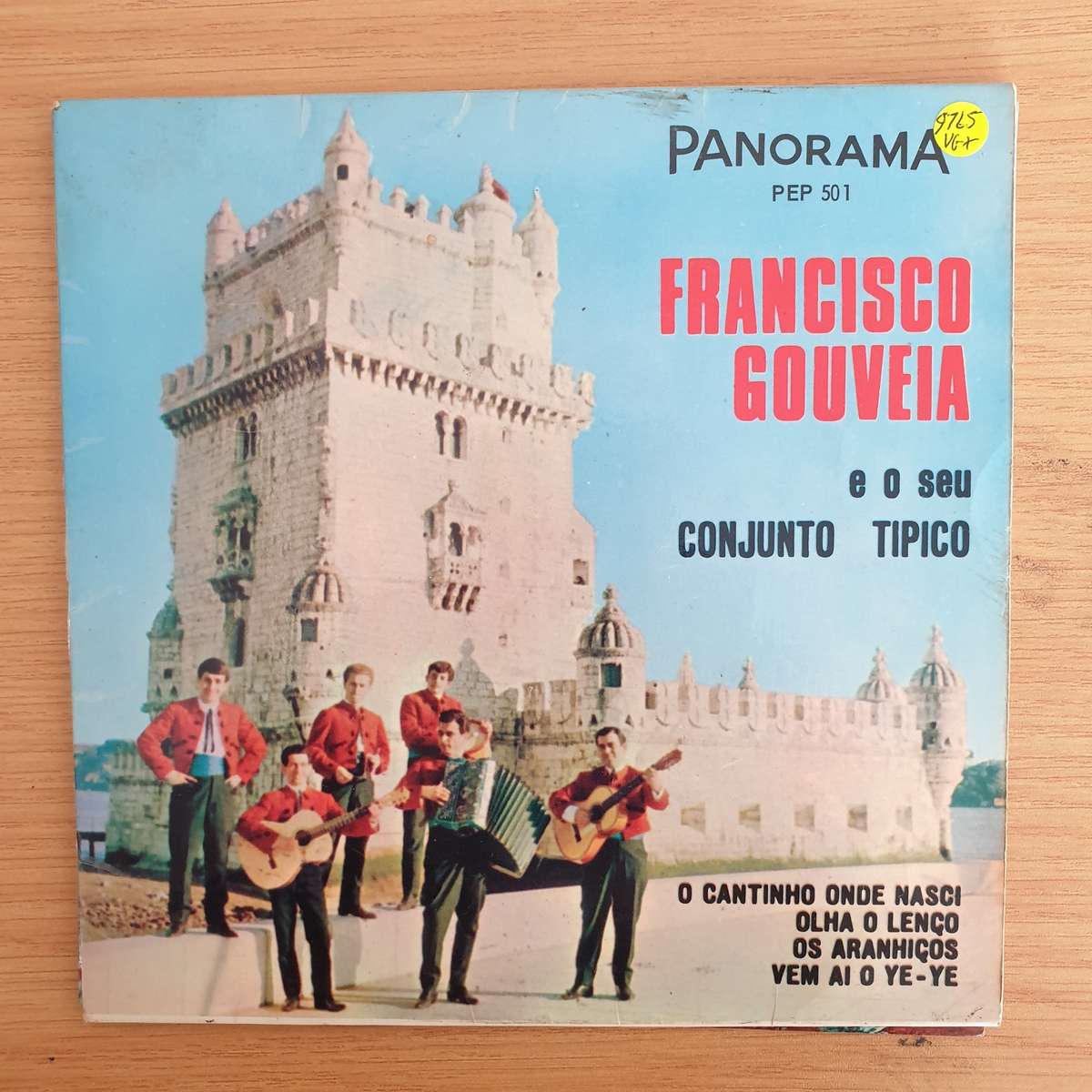 Francisco Gouveia  Francisco Gouveia E O Seu Conjunto Típico | Vinyl 7" Single | (VG+)