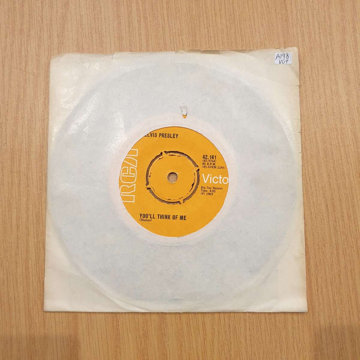 Elvis  From Nashville To Memphis - The Essential 60's Masters I| Vinyl 7" Single | (VG+)
