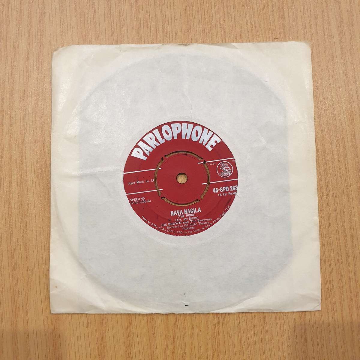 Joe Brown And The Bruvvers  That's What Love Will Do| Vinyl 7" Single | (VG+)