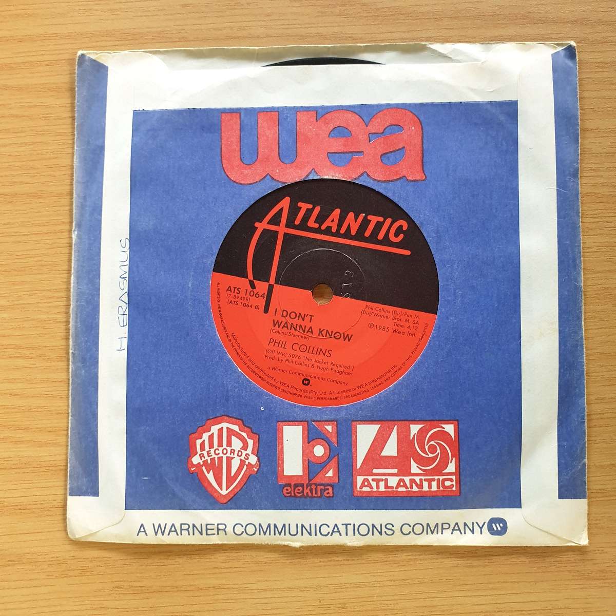 Phil Collins And Marilyn Martin  Separate Lives (Love Theme From White Nights) | Vinyl 7" Sing...