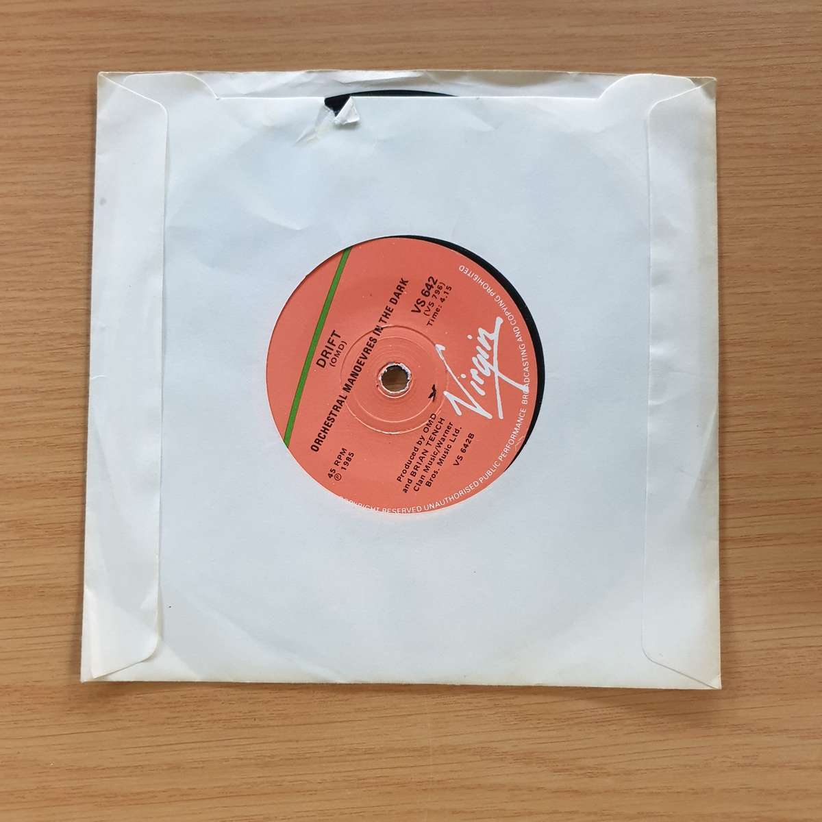Orchestral Manœuvres In The Dark  Secret | Vinyl 7" Single | (VG+)