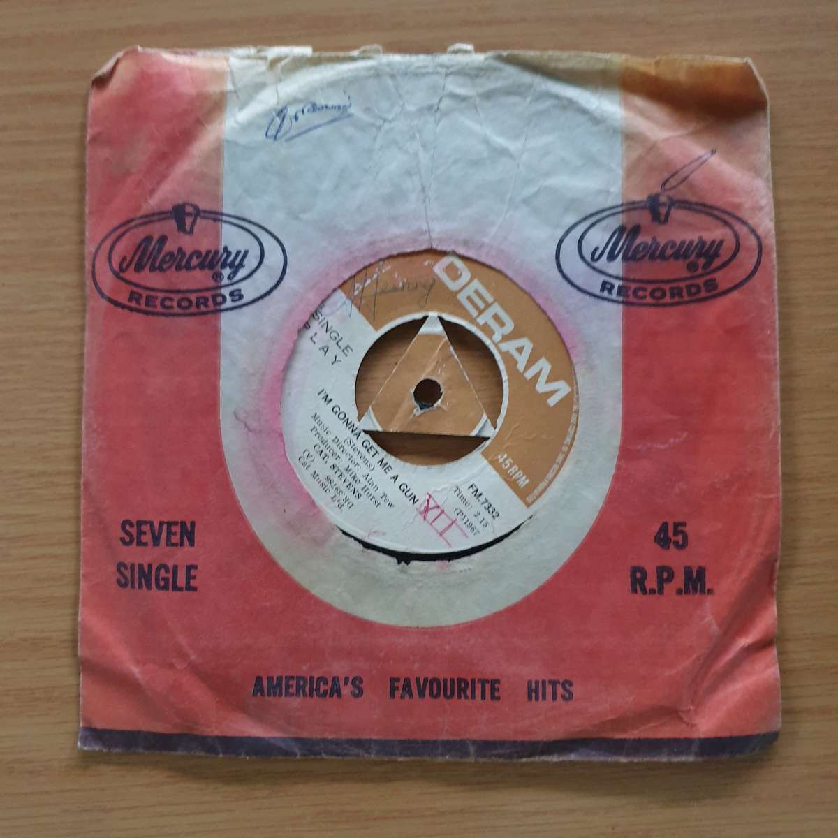 Creedence Clearwater Revival  Run Through The Jungle / Up Around | Vinyl 7" Single | (VG-)