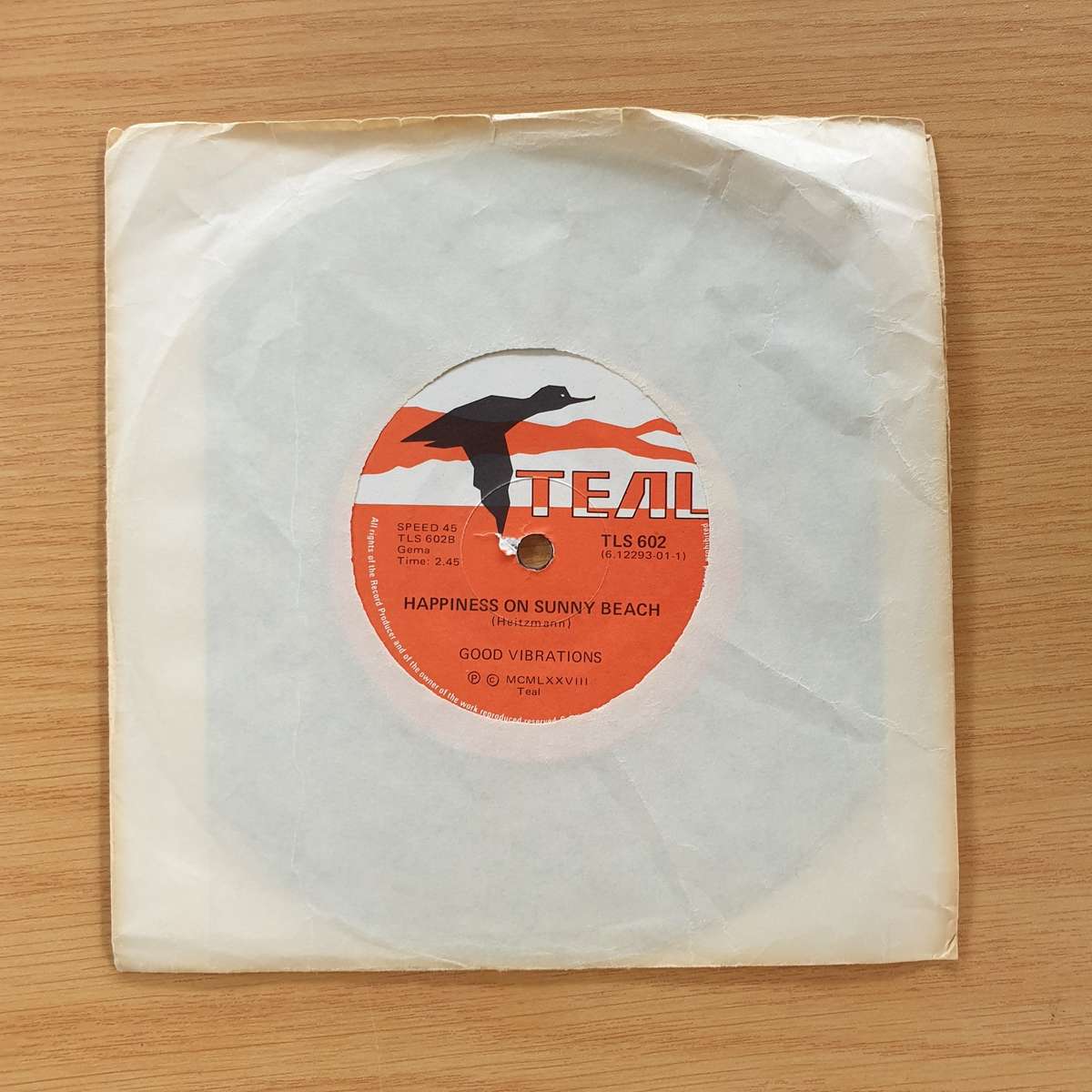 Good Vibrations  Starshine Baby / Happiness On Sunny Beach | Vinyl 7" Single | (VG+)
