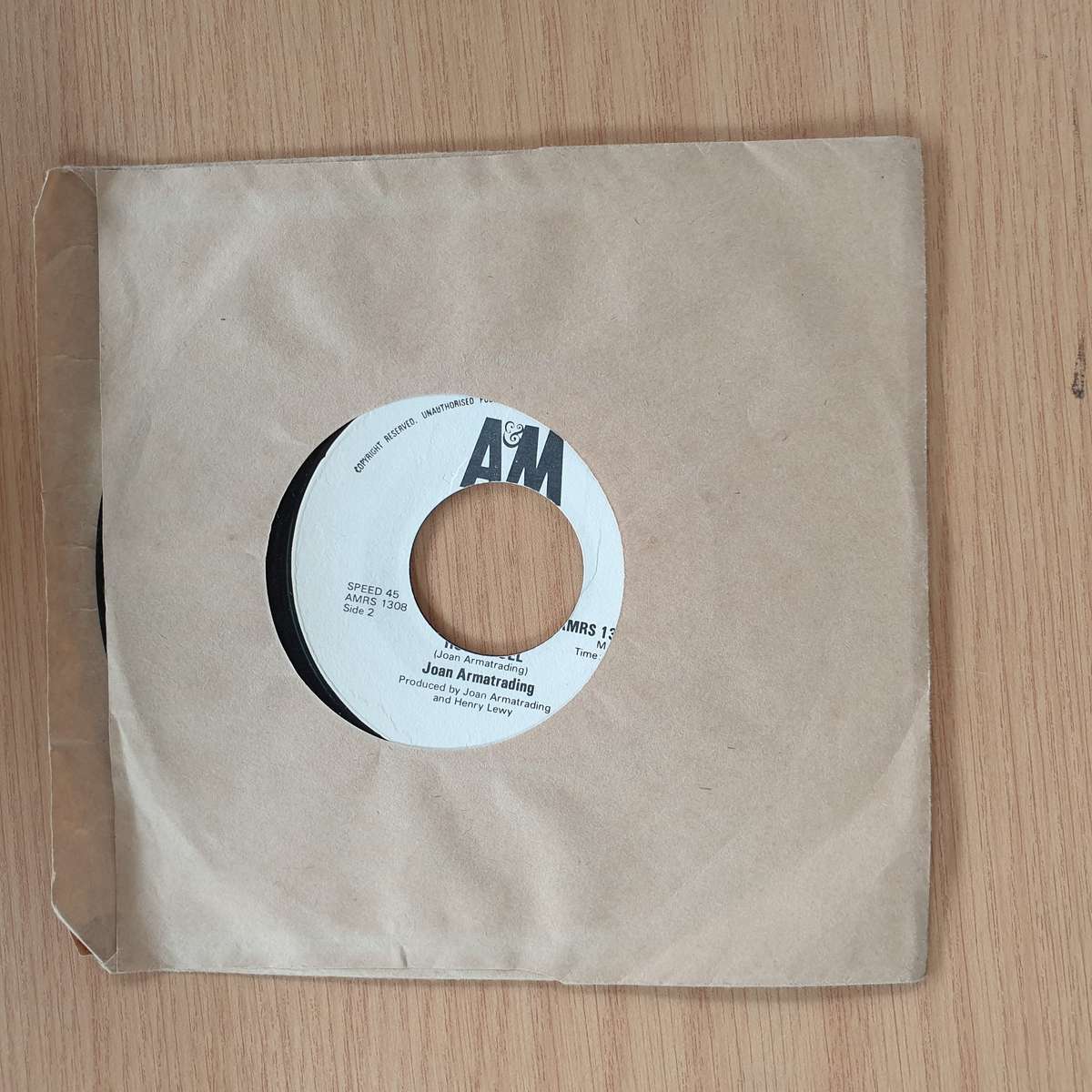 Joan Armatrading  Rosie / How Cruel | Vinyl 7" Single | (VG+)