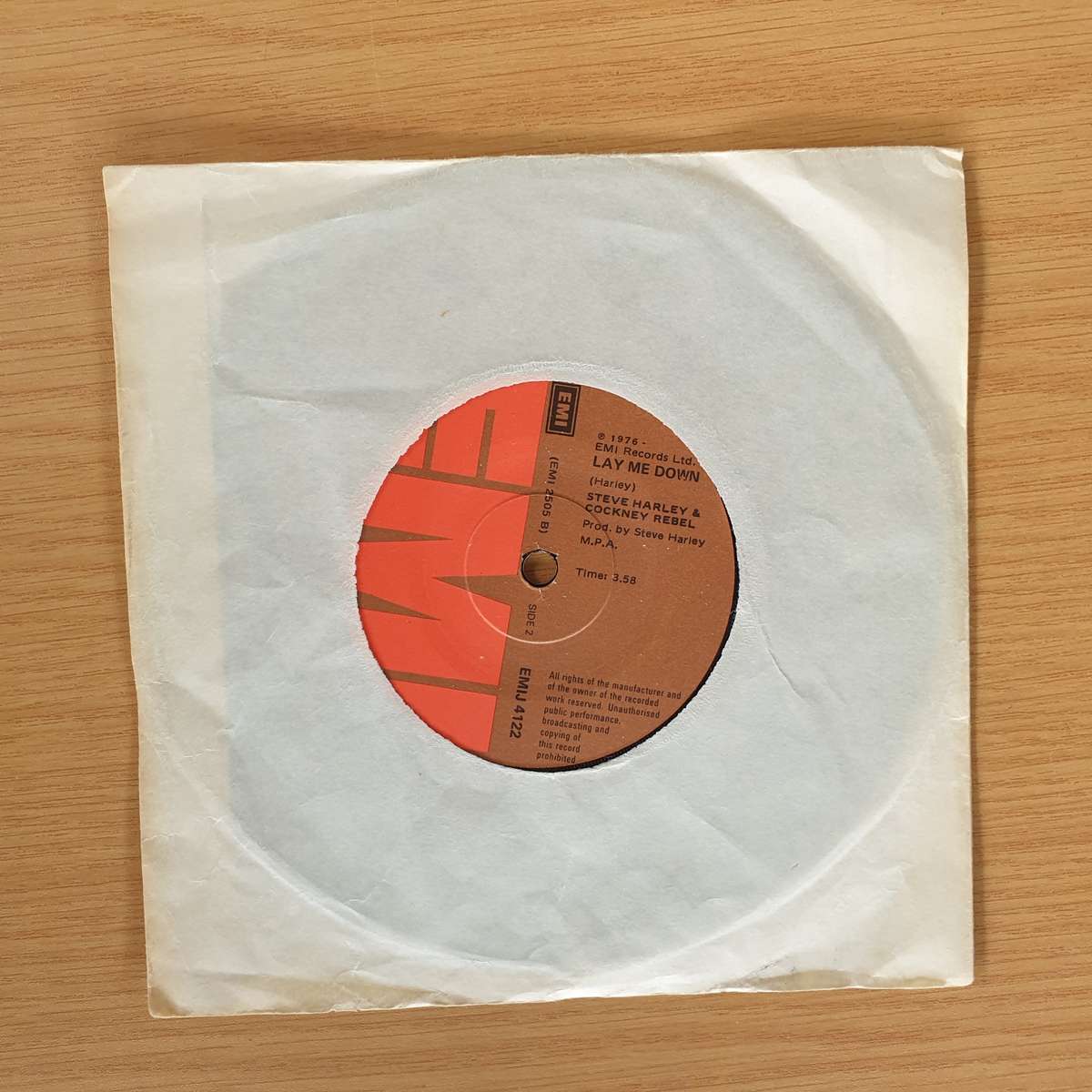 Steve Harley And Cockney Rebel  Here Comes The Sun | Vinyl 7" Single | (VG+)