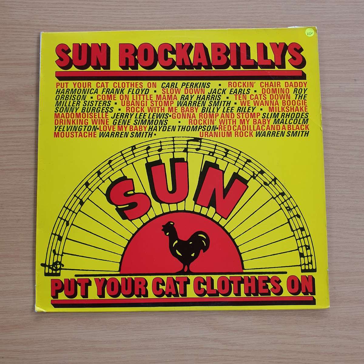 Sun Rockabillys - Put Your Cat Clothes On - Vinyl LP Record  (VG+)