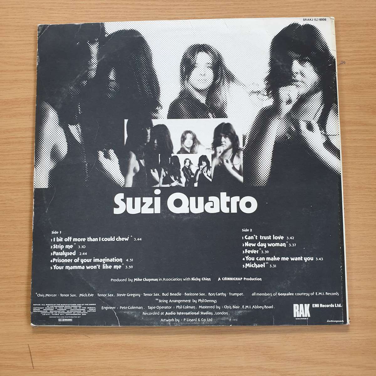 Suzi Quatro  Your Mama Won't Like Me -  Vinyl LP Record (VG+)