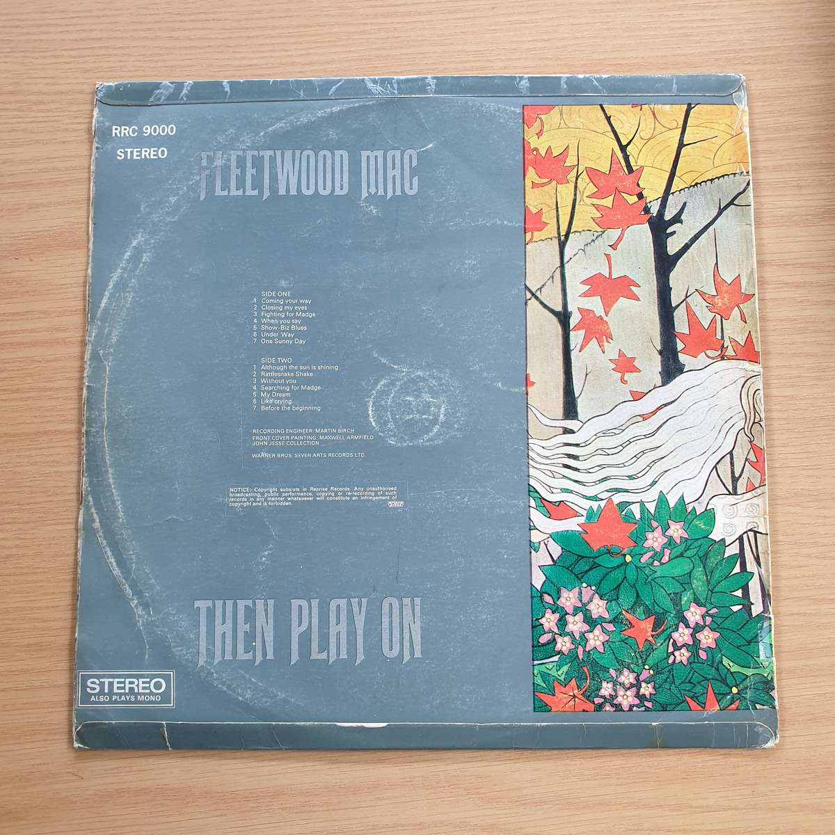 Fleetwood Mac  Then Play On - Vinyl LP Record  (VG-/VG+)