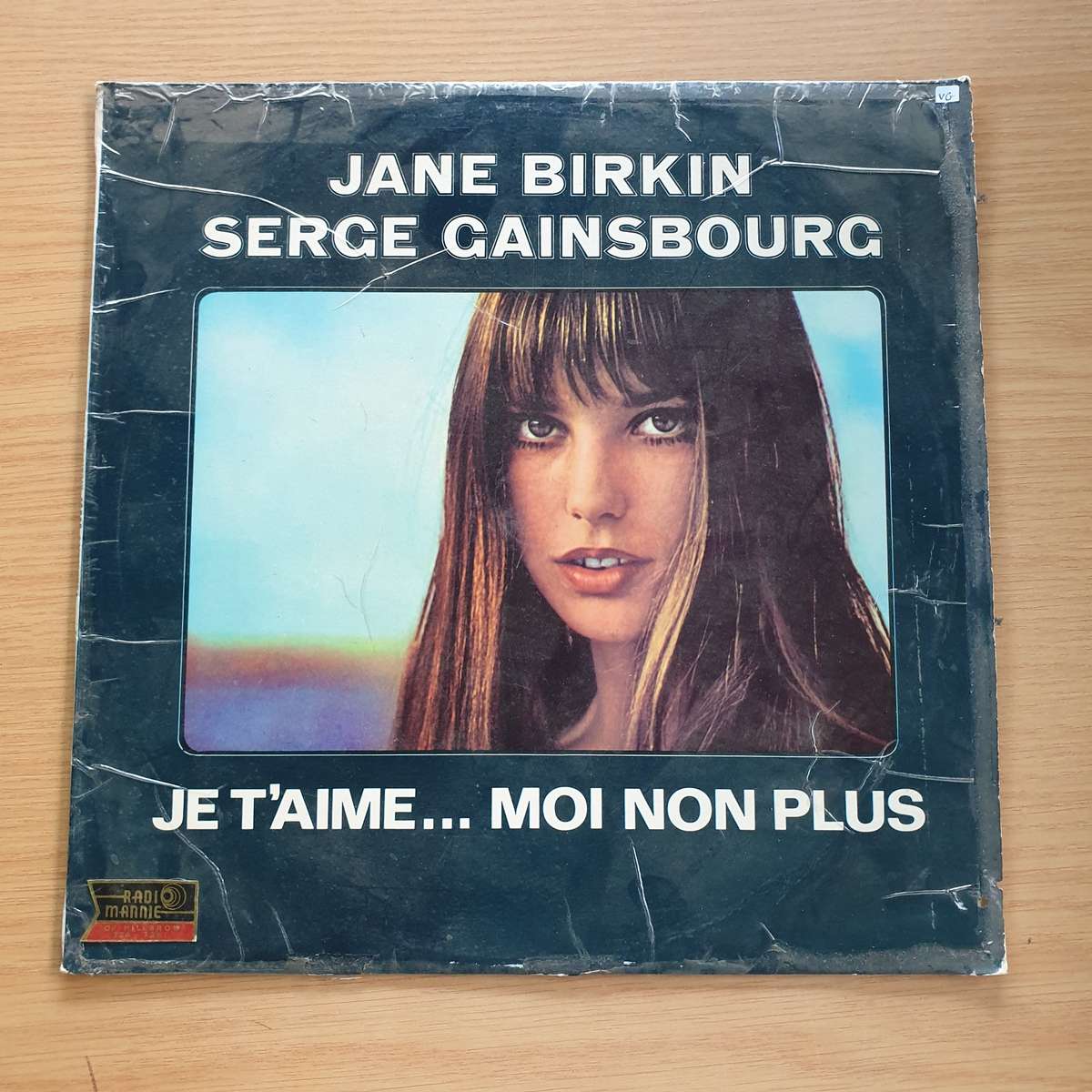 Serge Gainsbourg & Jane Birkin  Je T'Aime...Moi Non Plus - Vinyl LP Record  (VG)
