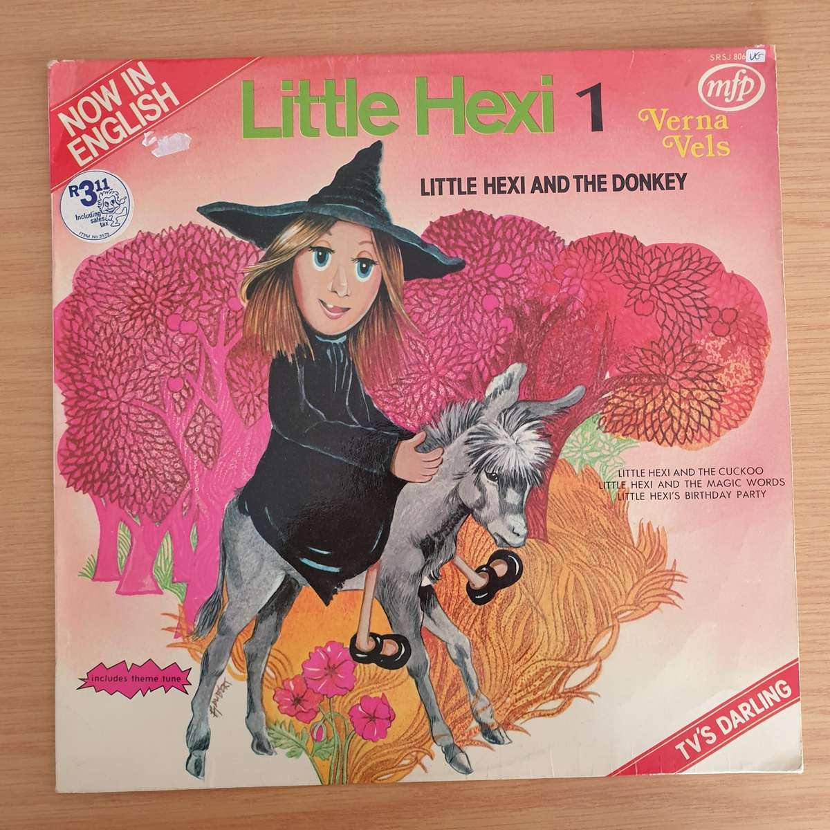 Little Hexi 1 - Verna Vels in English - Vinyl LP Record  (VG)