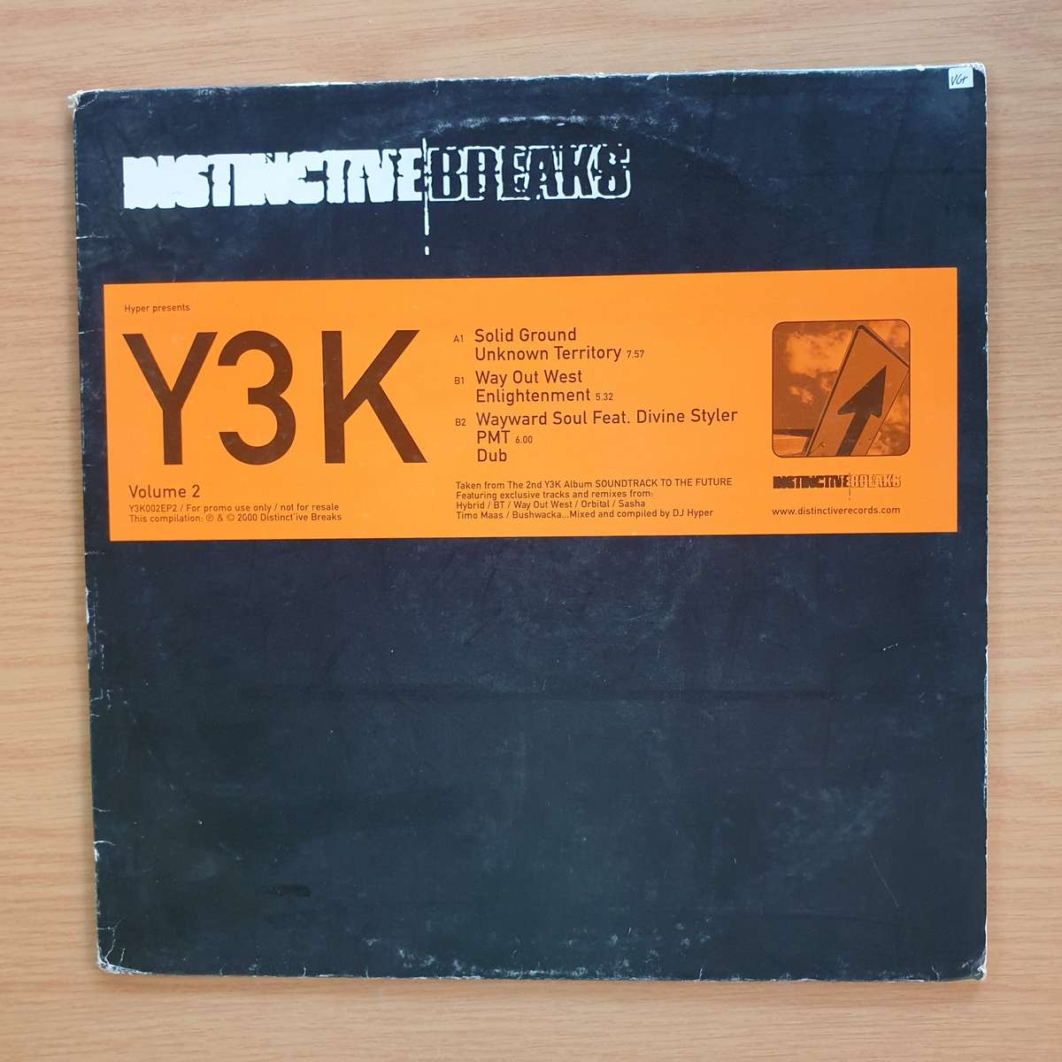 Y3K  Volume 2 (Orange) - Vinyl LP Record  (VG+)