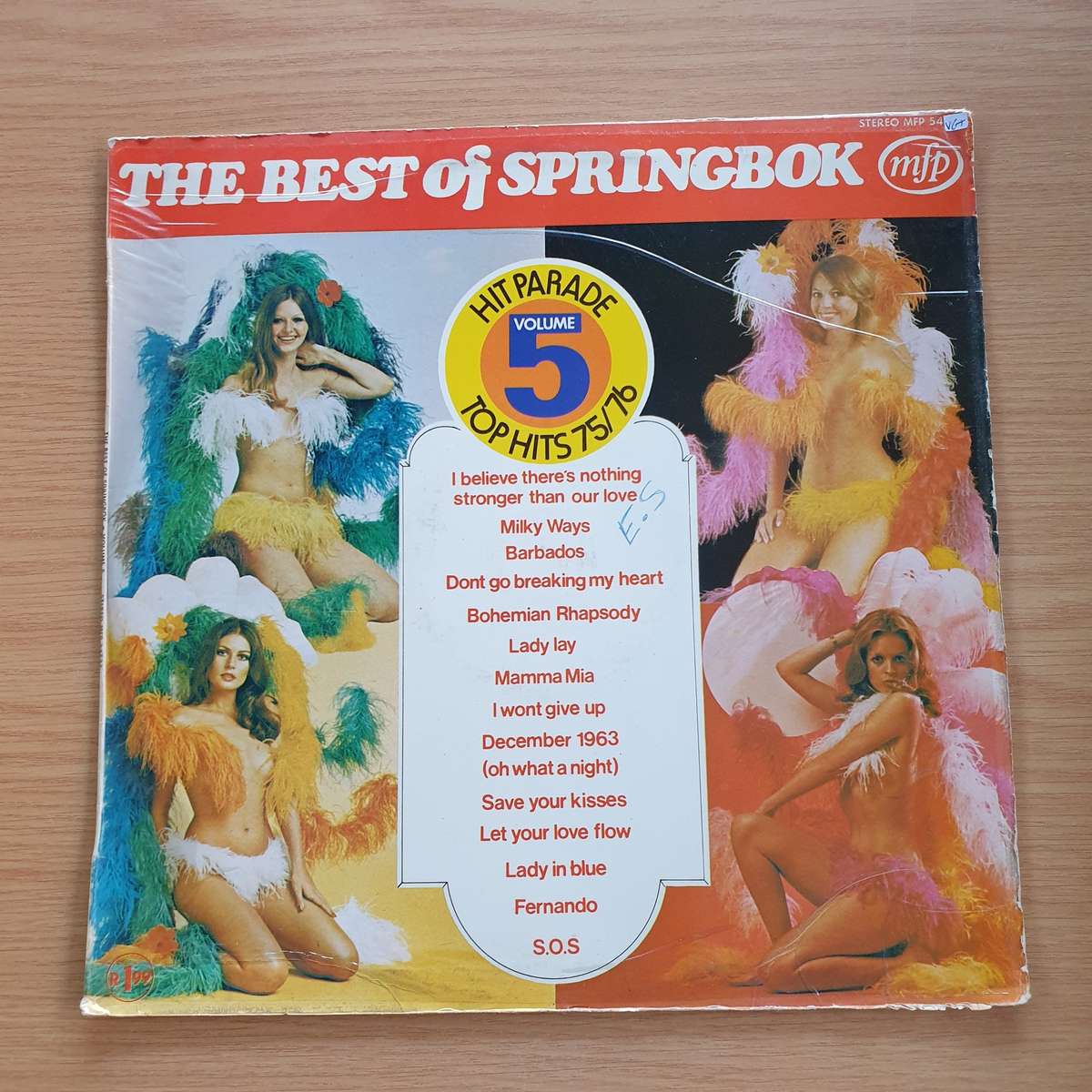 Various Artist  The Best Of Springbok 5 | Vinyl LP Record | (VG+)