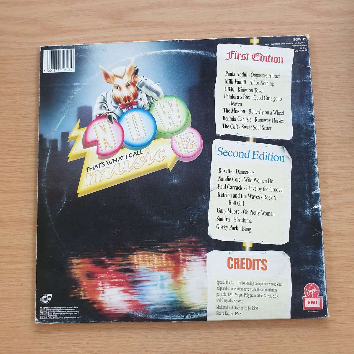 Various Artist  Now That's What I Call Music 12 | Vinyl LP Record | (VG+)