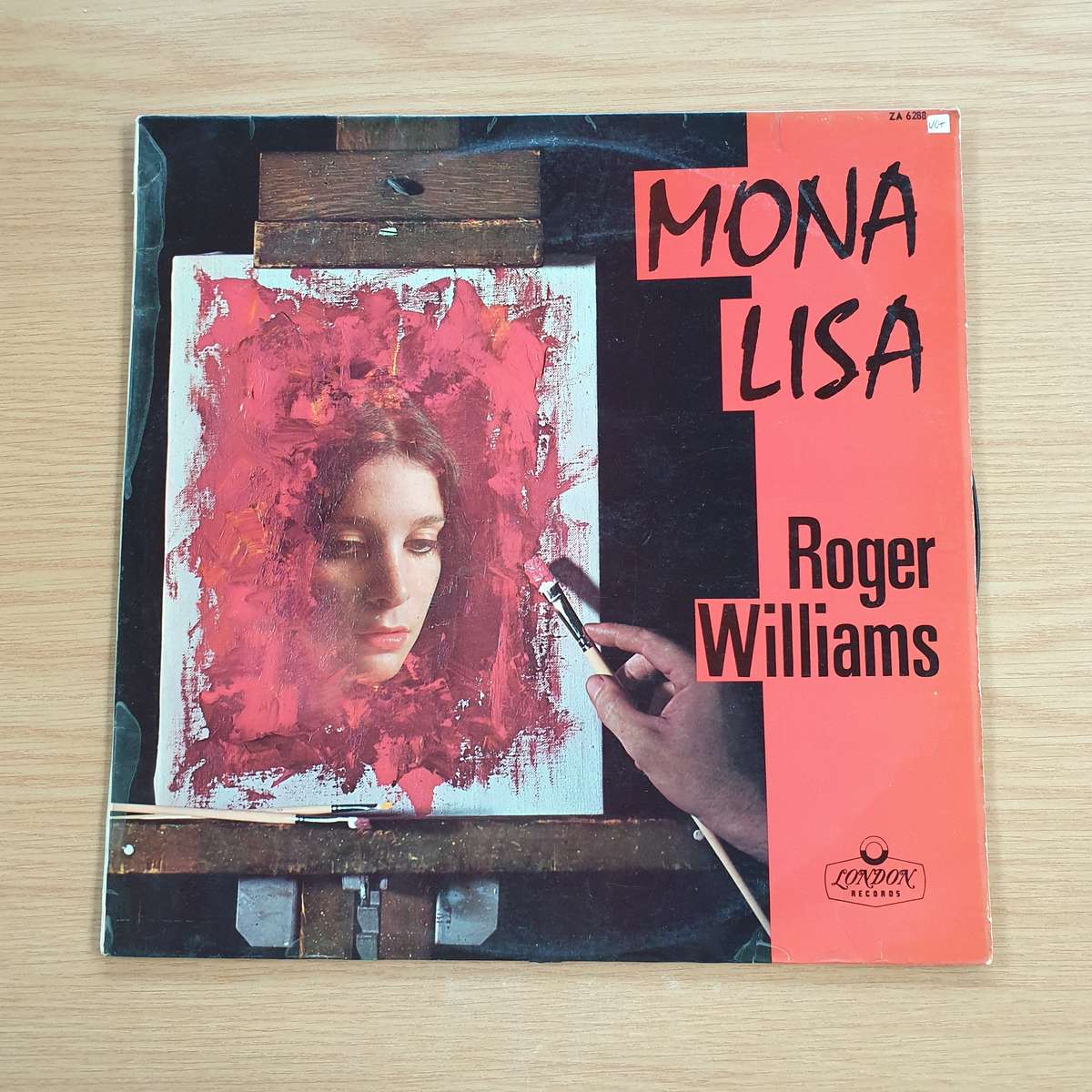 Roger Williams - Mona Lisa - Vinyl LP Record (VG+)