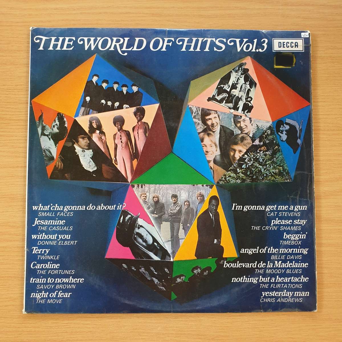 The World of Hits Vol. 3  Various Artists  Vinyl LP Record (VG+)