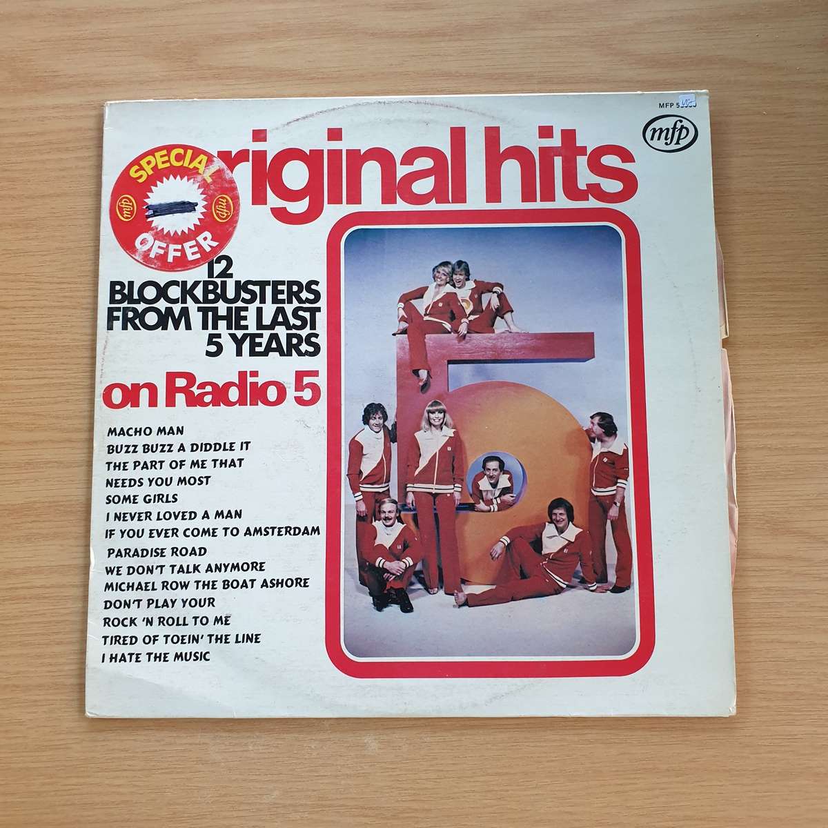 12 Blockbusters Hits - Radio 5 | Vinyl LP Record | (VG+)