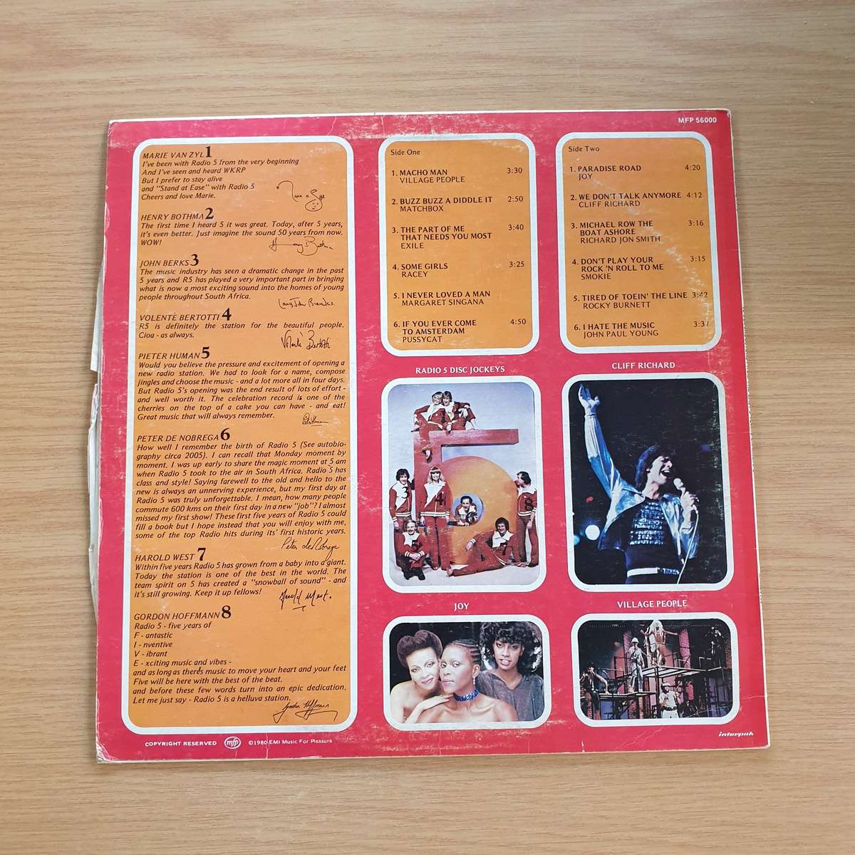 12 Blockbusters Hits - Radio 5 | Vinyl LP Record | (VG+)