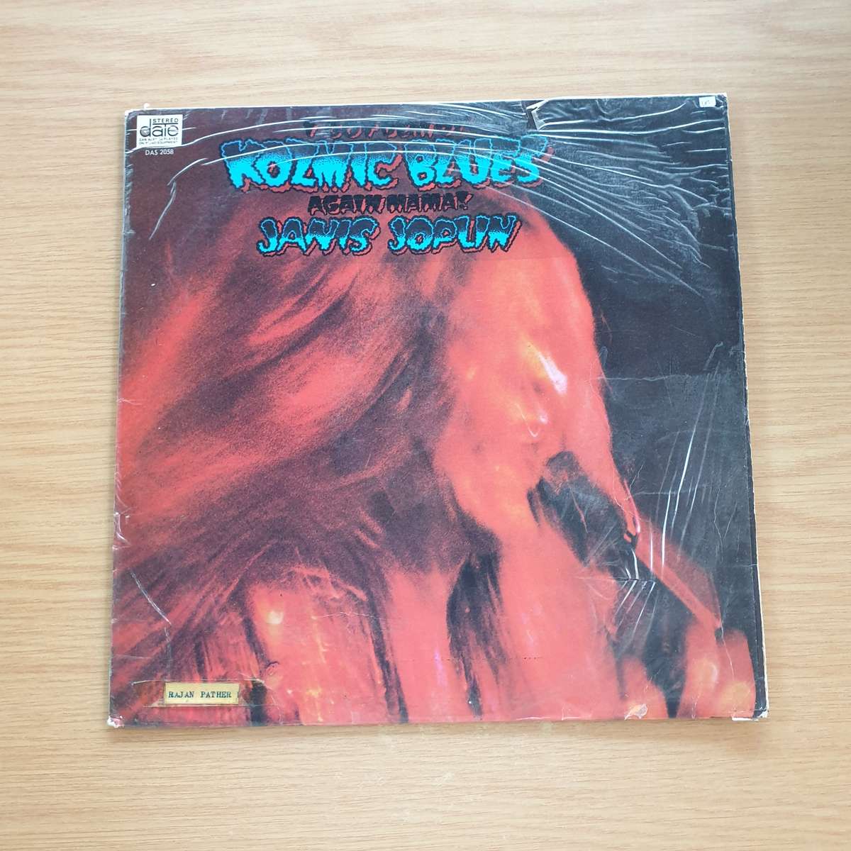 Janis Joplin  I Got Dem Ol' Kozmic Blues Again Mama!  | Vinyl LP Record | (VG)
