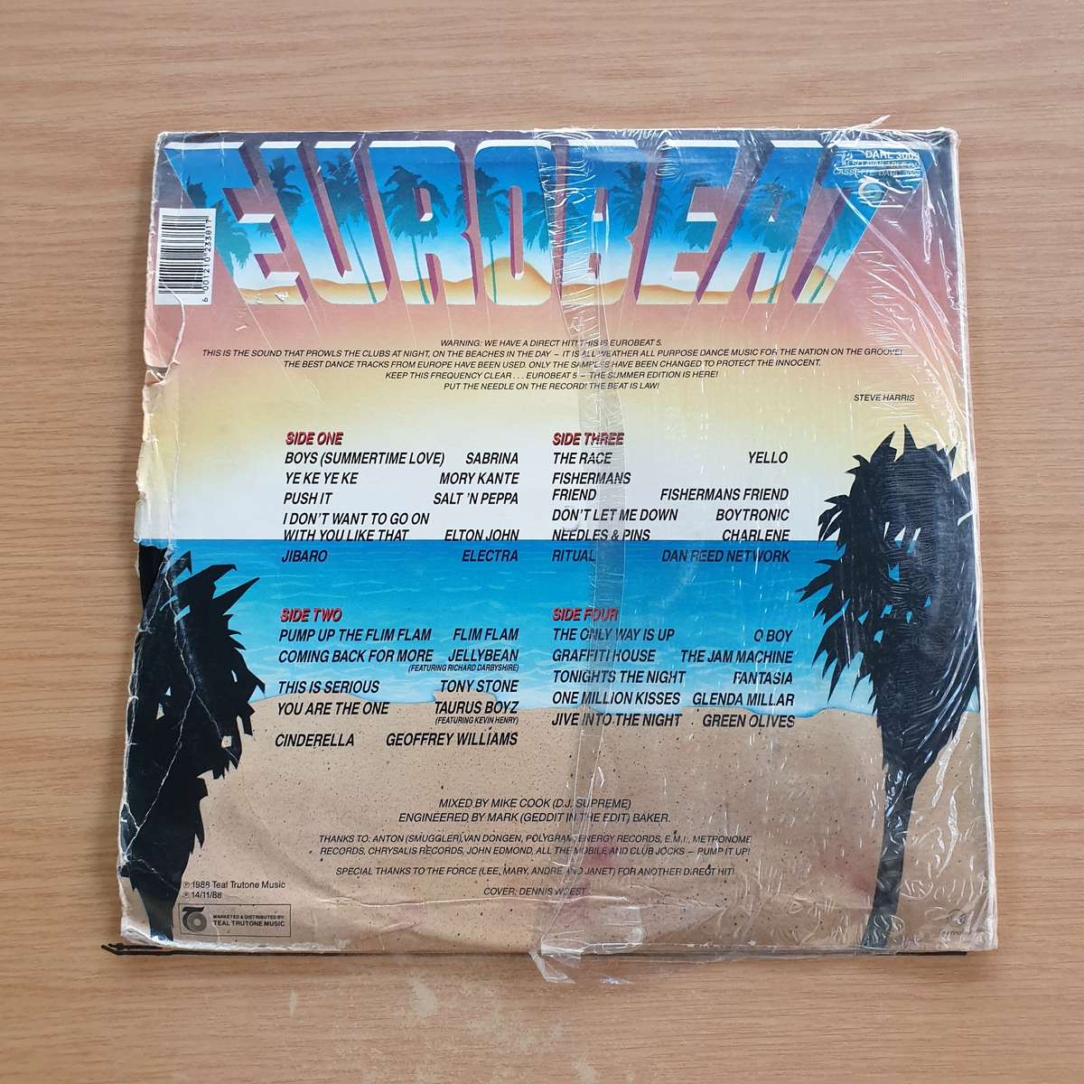Eurobeat Vol 5 | Vinyl LP Record | (G+)
