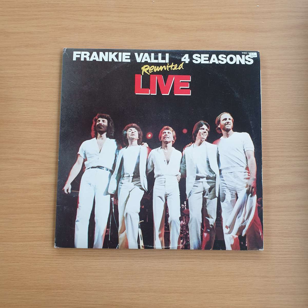 Frankie Valli, 4 Seasons   Reunited Live   | Vinyl LP Record | (VG+)