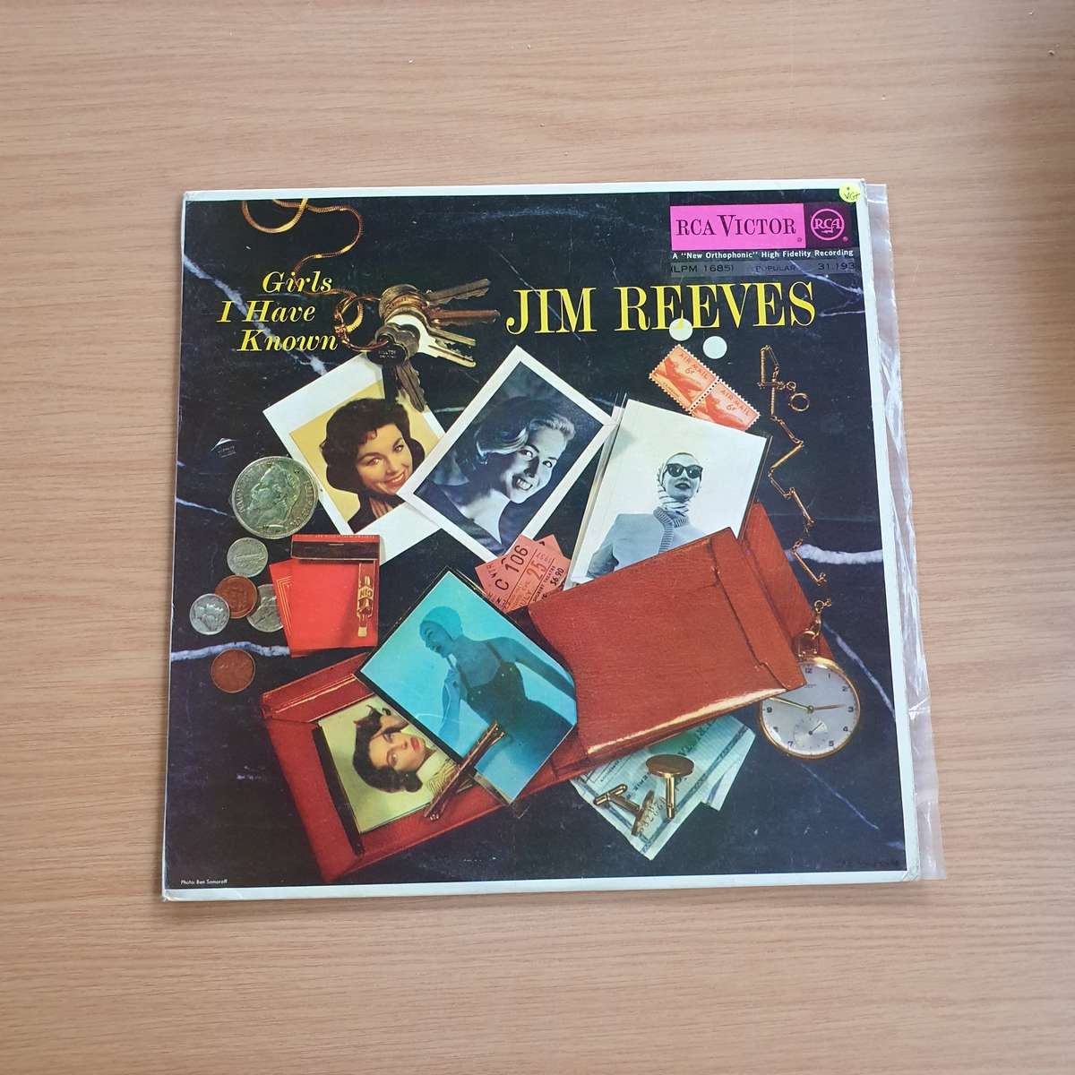 Jim Reeves - Girls I Have Known | Vinyl LP Record | (VG+)