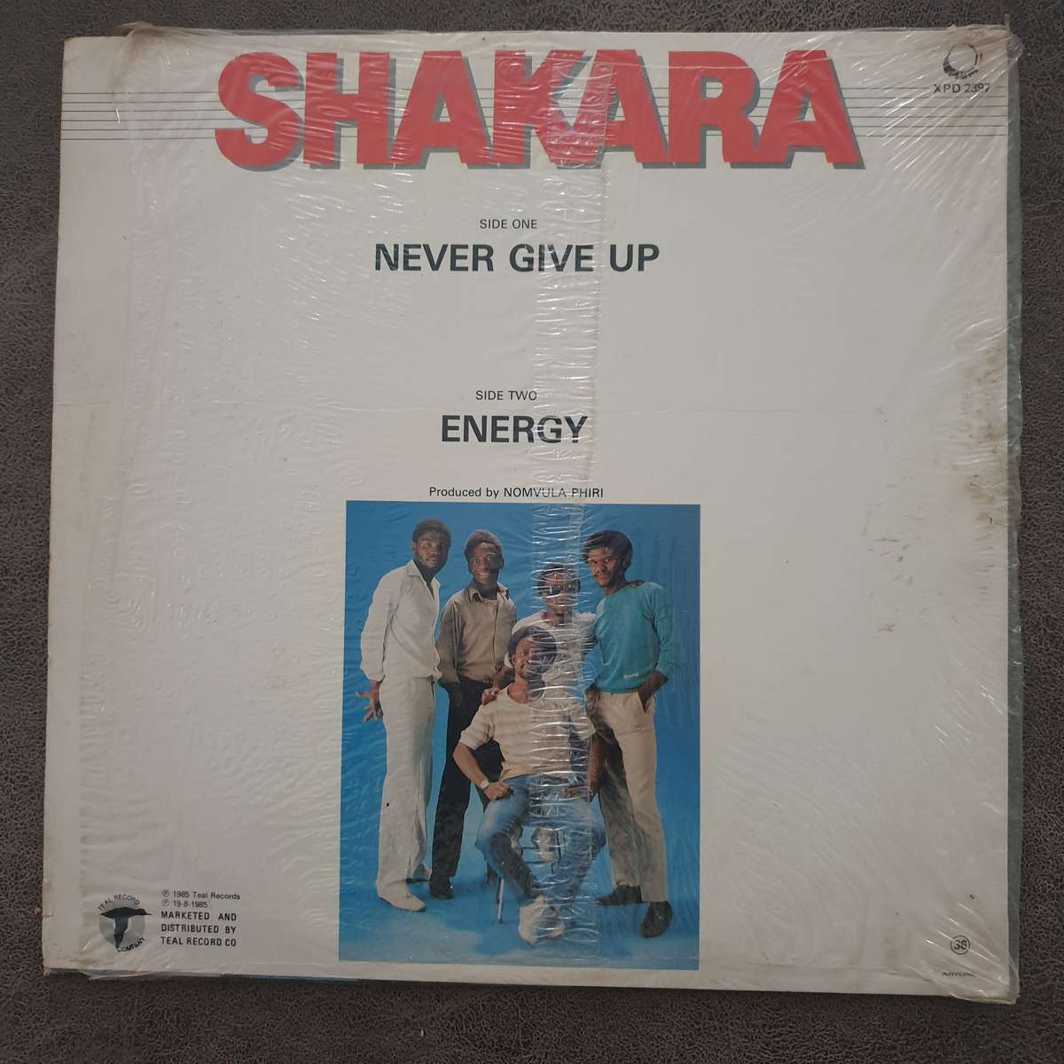 Shakara  Never Give Up / Energy - Vinyl LP Record (VG+)