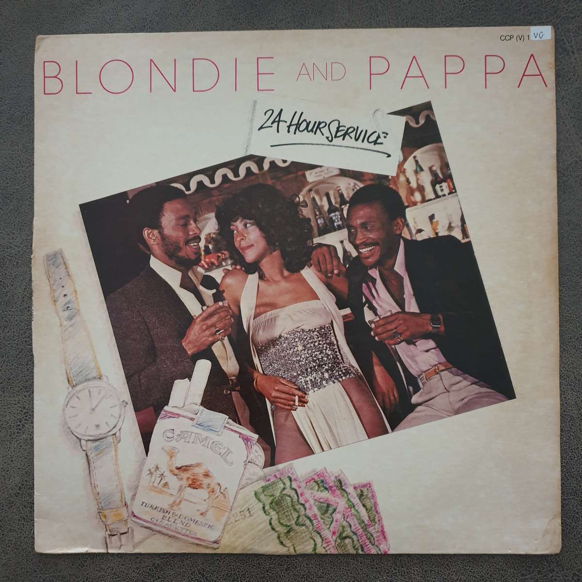 Blondie And Pappa  24-Hour Service - Vinyl LP Record (VG)