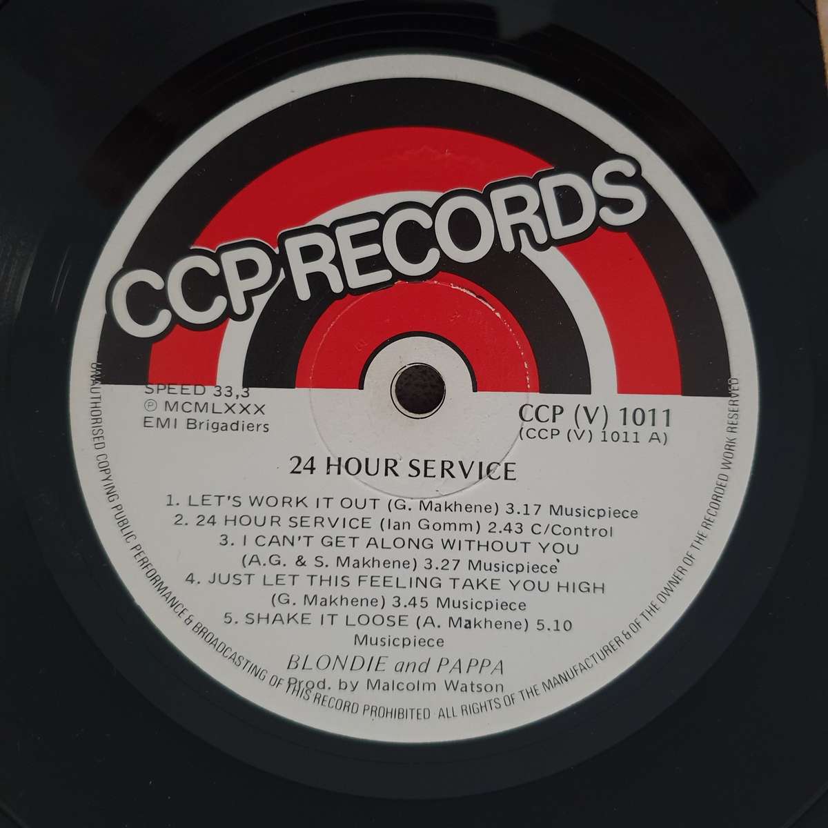 Blondie And Pappa  24-Hour Service - Vinyl LP Record (VG)