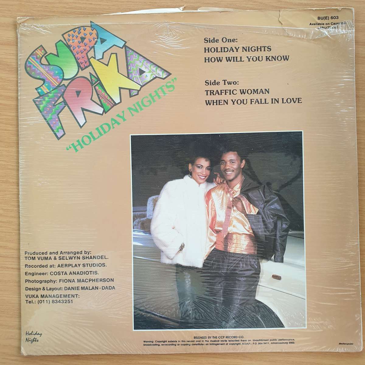 Supa Frika  Holiday Nights | Vinyl LP | NM (D)