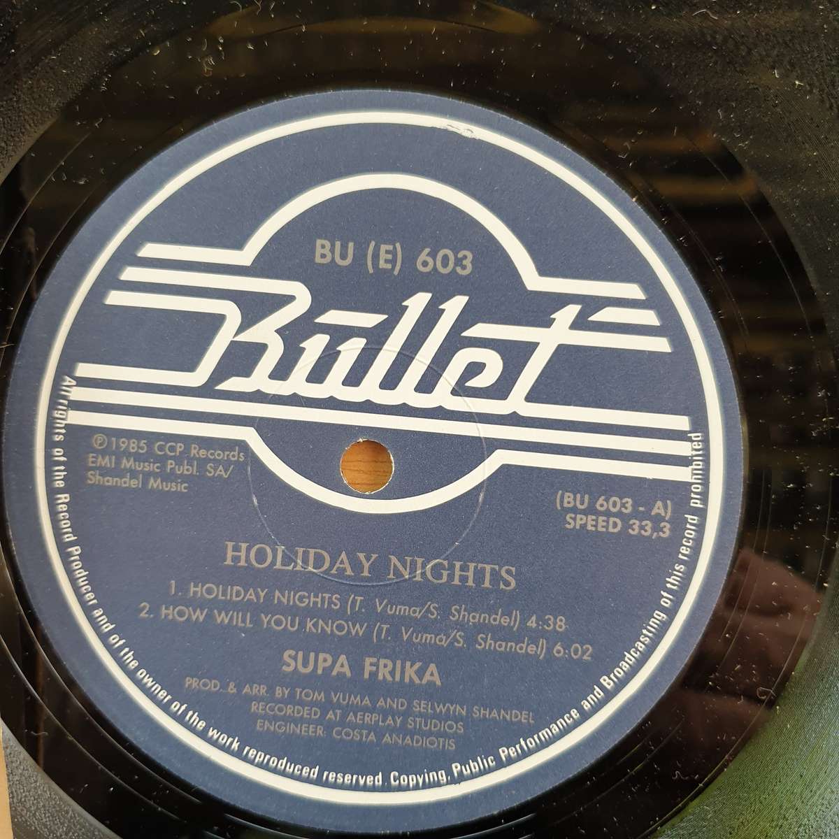 Supa Frika  Holiday Nights | Vinyl LP | NM (D)