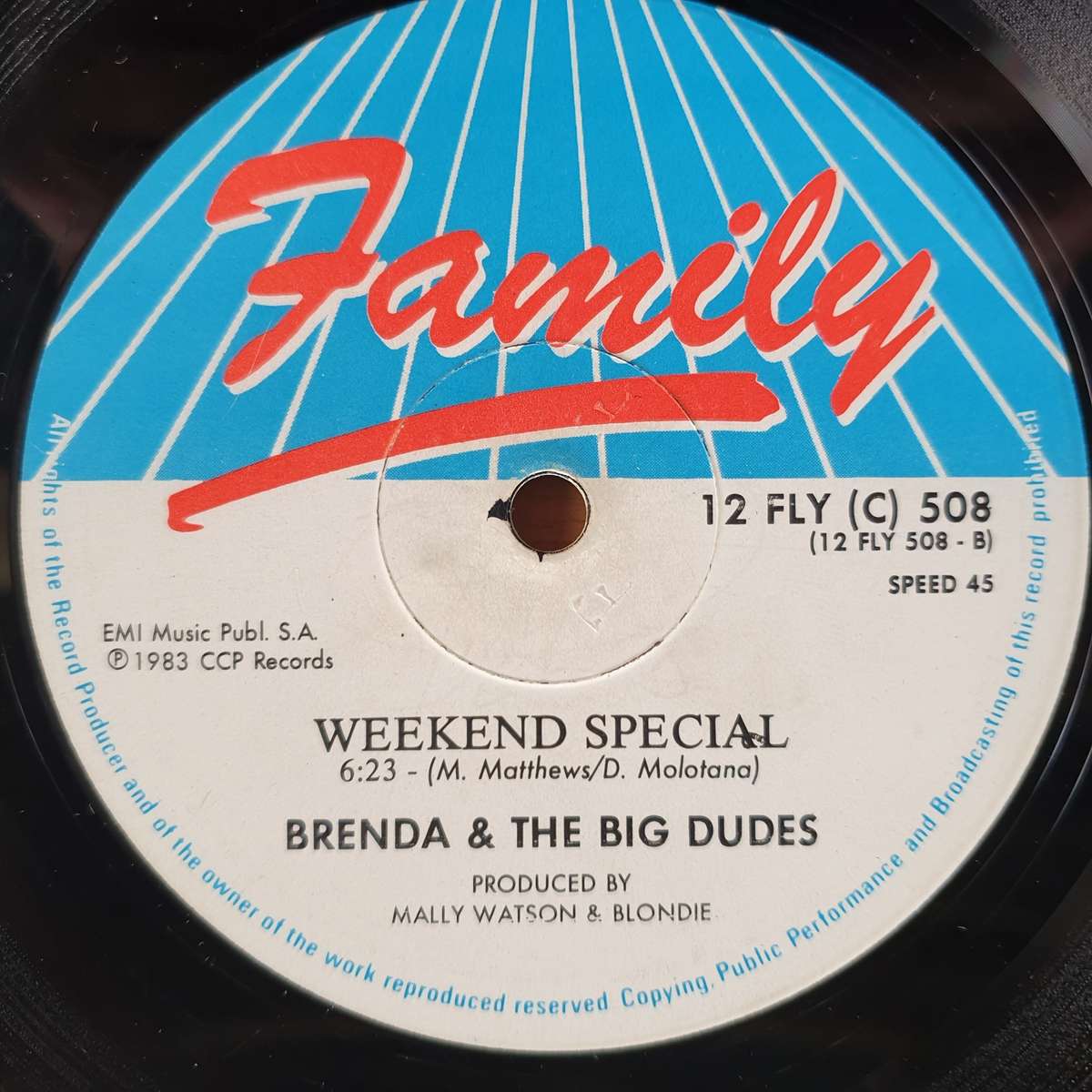 Brenda & The Big Dudes  Weekend Special | Vinyl LP | VG
