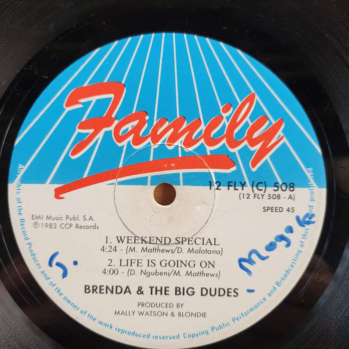 Brenda & The Big Dudes  Weekend Special | Vinyl LP | VG