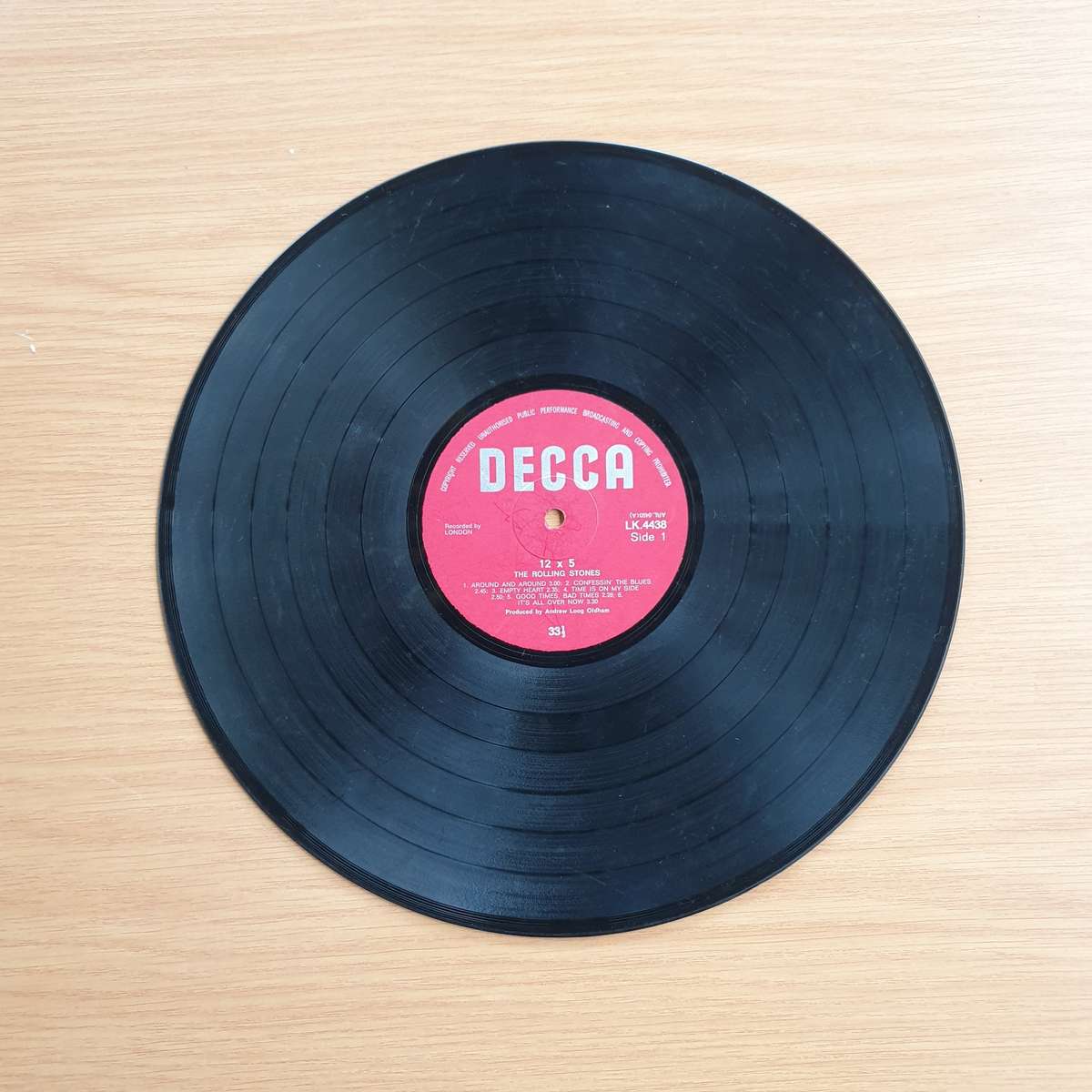 The Rolling Stones  12 X 5 | Vinyl LP Record | (VG)