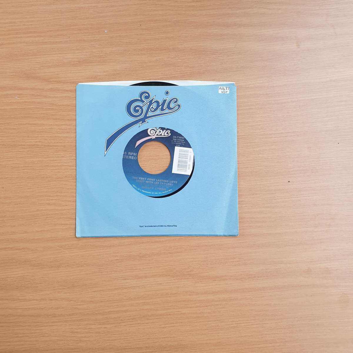 Shelby Lynne Duet With Les Taylor  The Very First Lasting Love | Vinyl 7" Single | (VG+)