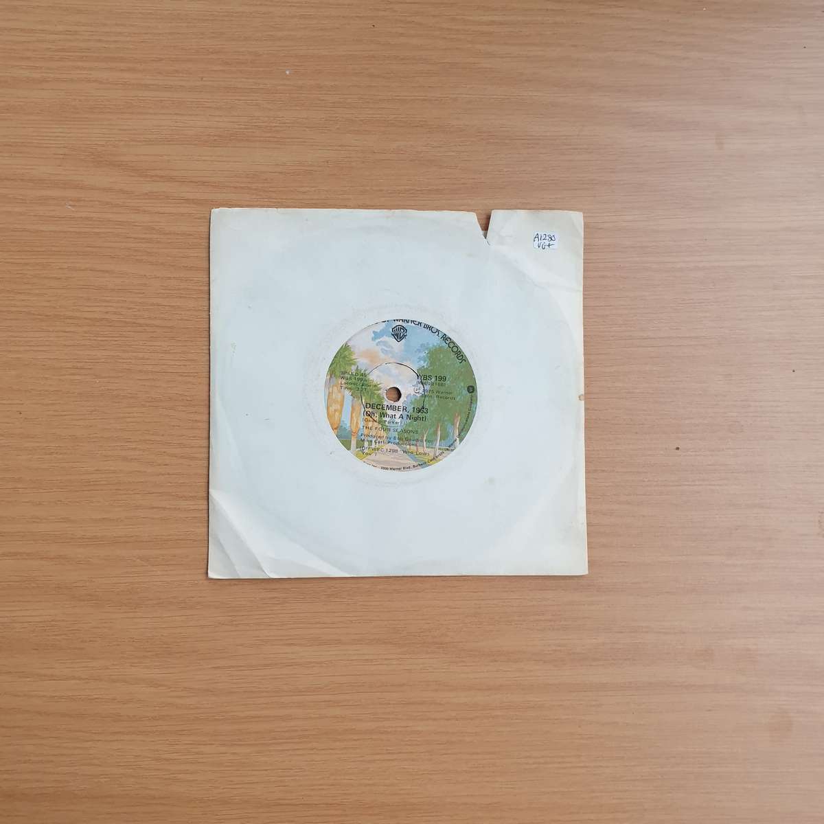The Four Seasons  December, 1963 (Oh, What A Night) | Vinyl 7" Single | (VG+)