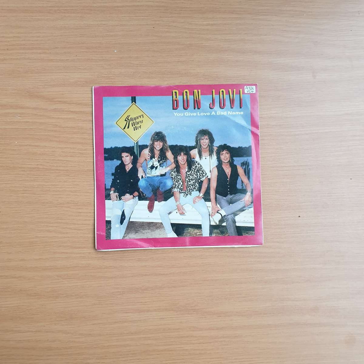 Bon Jovi  You Give Love A Bad Name | Vinyl 7" Single  | (VG+)