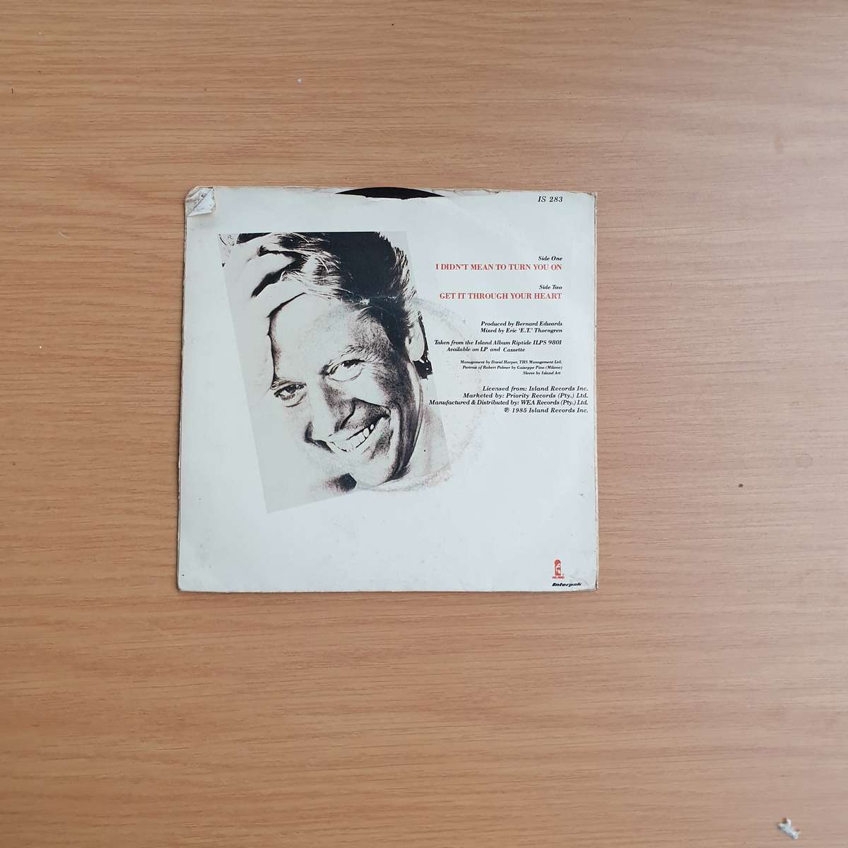 Robert Palmer  I Didn't Mean To Turn You On | Vinyl 7" Single | (VG+)