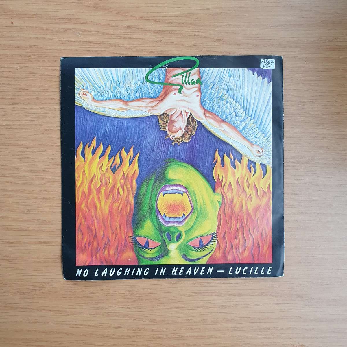 Gillan  No Laughing In Heaven / Lucille | Vinyl 7" Single | (VG+) (NKTA)