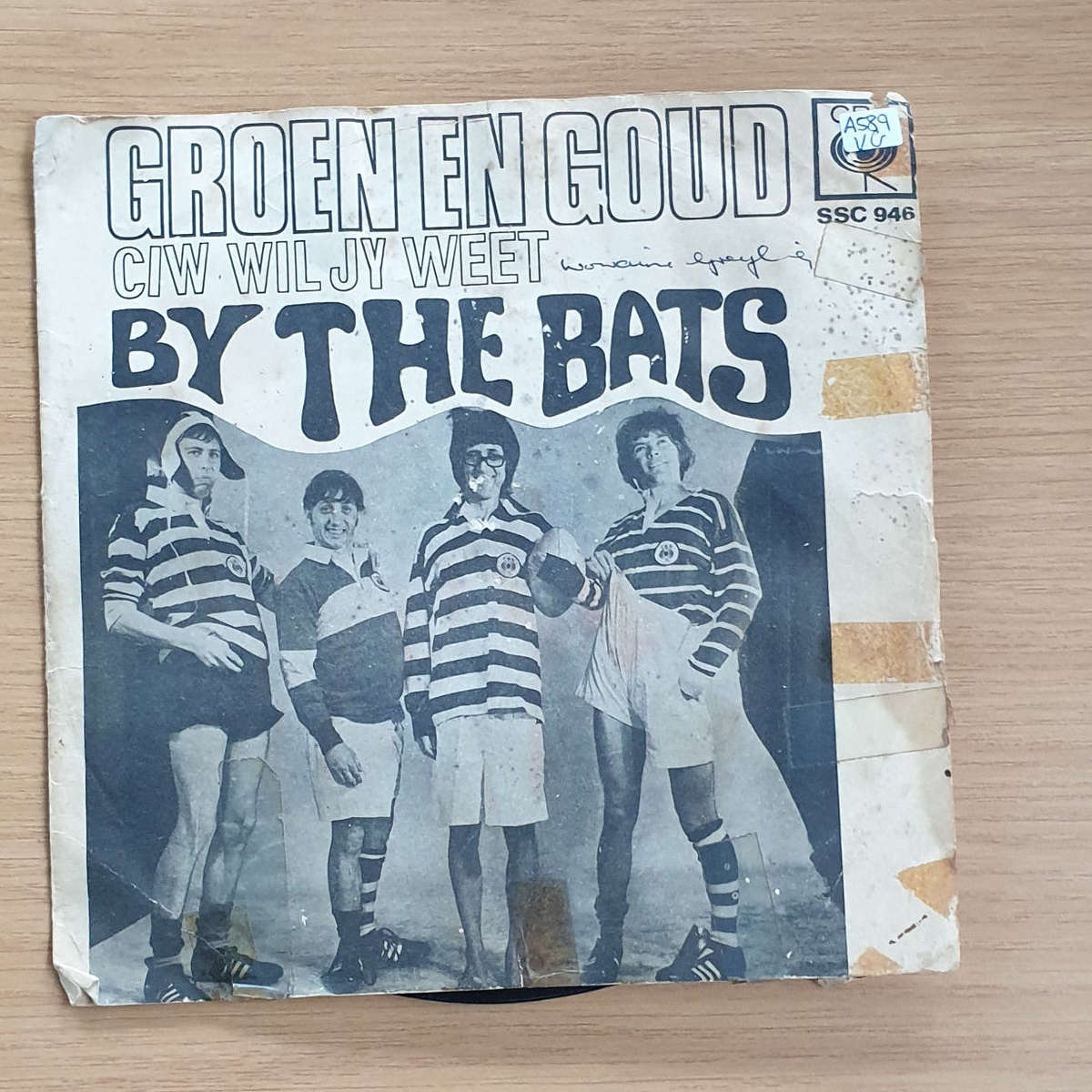 The Bats  Groen En Goud / Wil Jy Weet | Vinyl 7" Single | (VG)