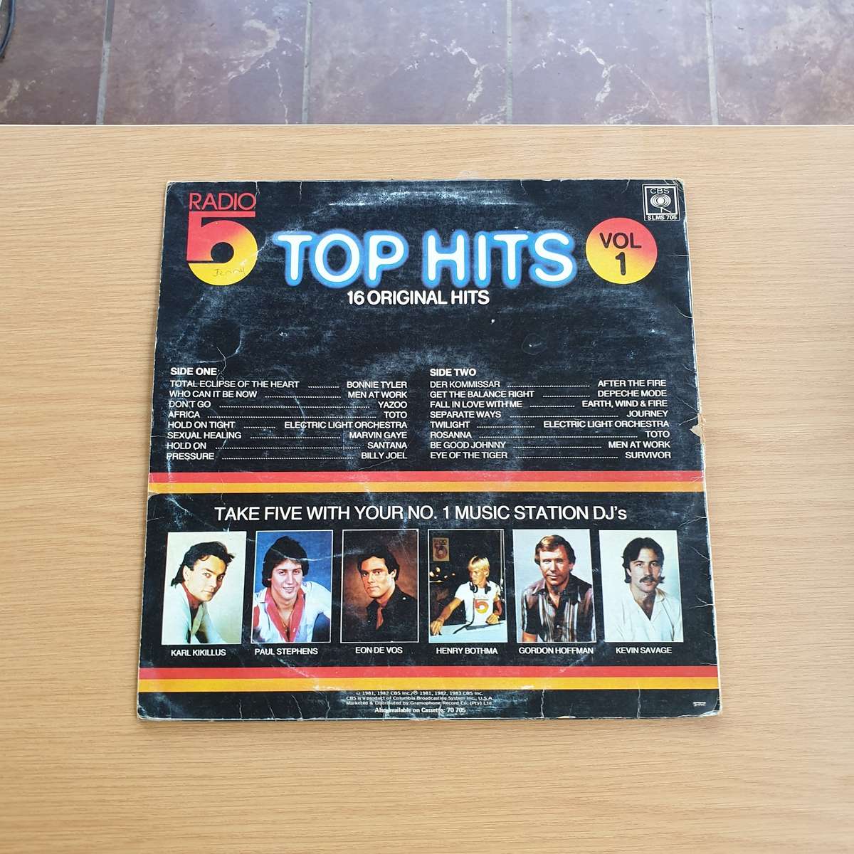 Radio 5 Top Hits | Vinyl LP Record | (VG-)