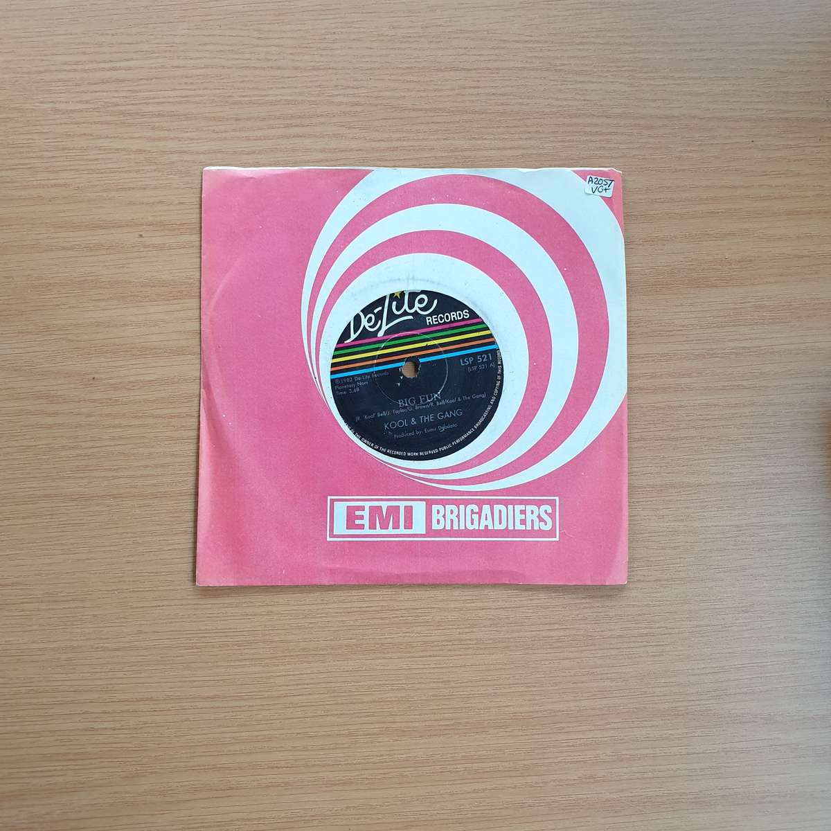 Kool & The Gang  Let's Go Dancin' (Ooh La, La, La) / Big Fun  | Vinyl 7" Single | (VG+)