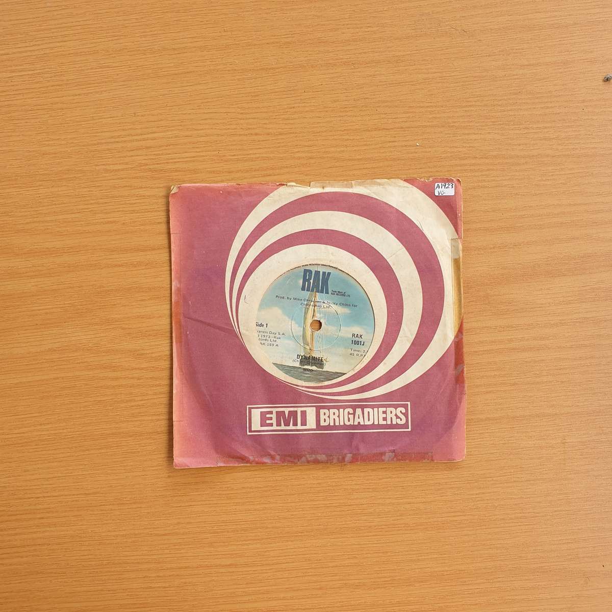 Mud  Dynamite | Vinyl 7" Single | (VG)