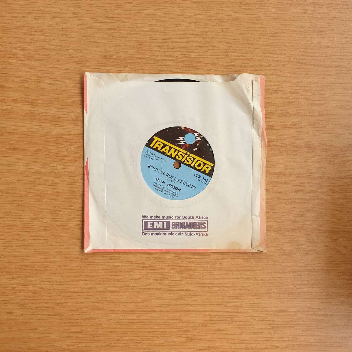 Leon Wilson  Freedom Of The Music | Vinyl 7" Single | (VG+)