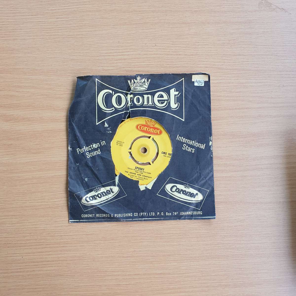 The Sound And Co.  Spooky / Sweet Inspiration | Vinyl 7" Single | (VG+)