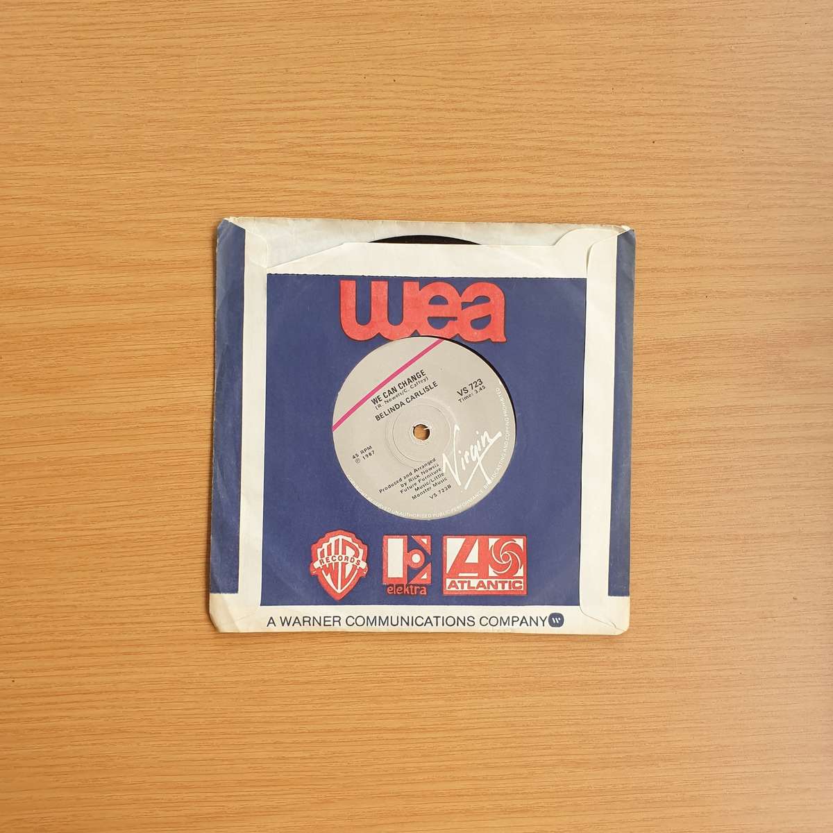 Belinda Carlisle  Heaven Is A Place On Earth | Vinyl 7" Single | (VG+)