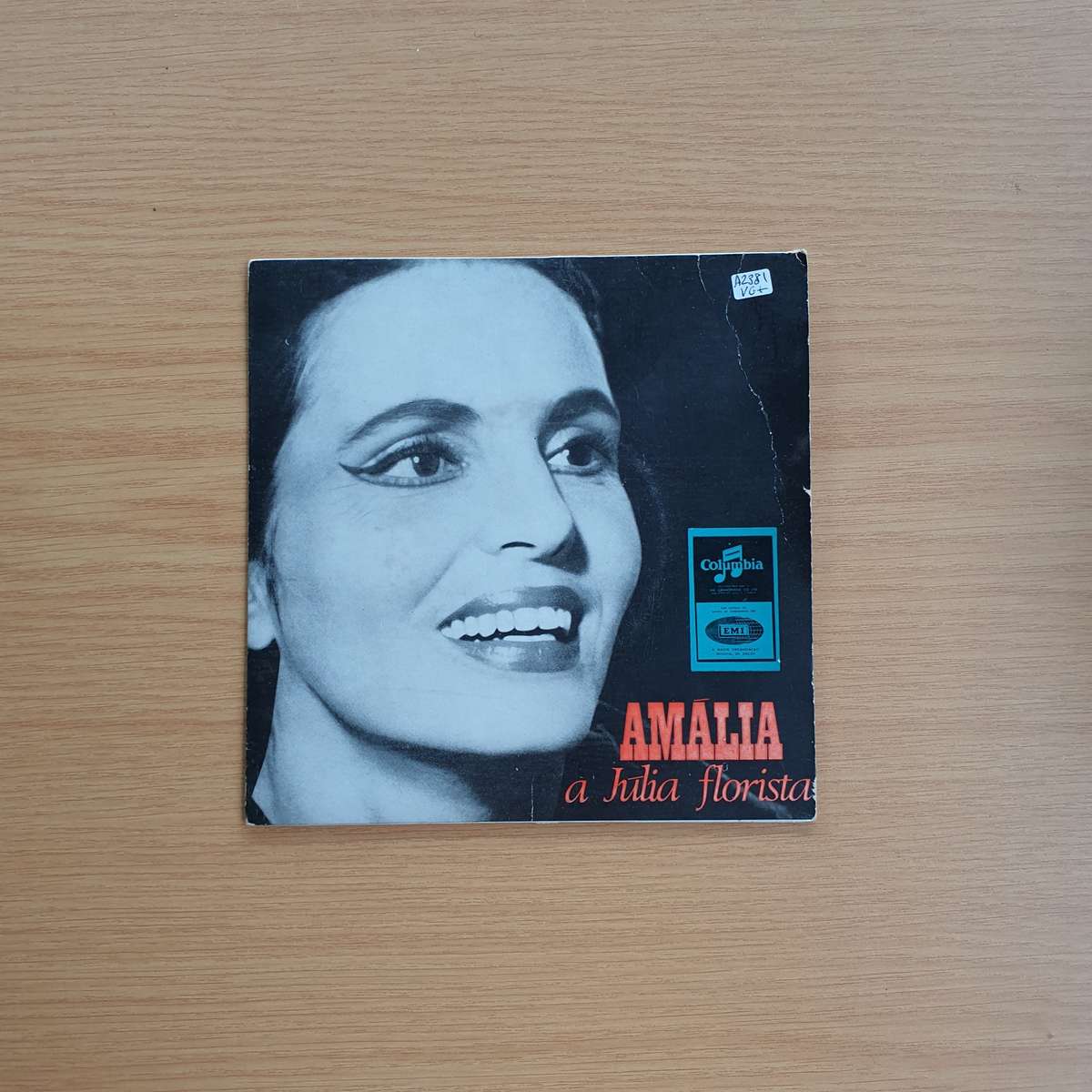 Amália Rodrigues  A Júlia Florista | Vinyl 7" Single | (VG+)
